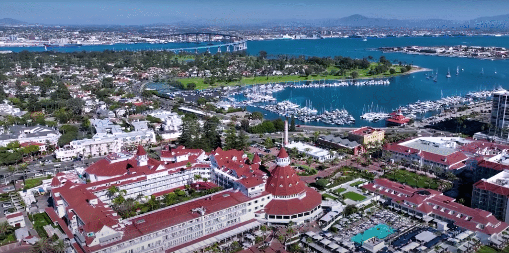 Yellowstone view during summer holiday trip in USA
